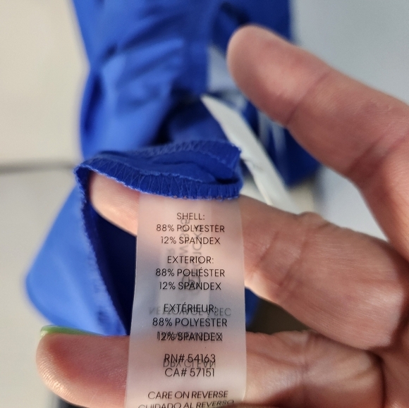 Calvin Klein Blue Women's Dress, Size 8, NWT - Picture 5 of 9